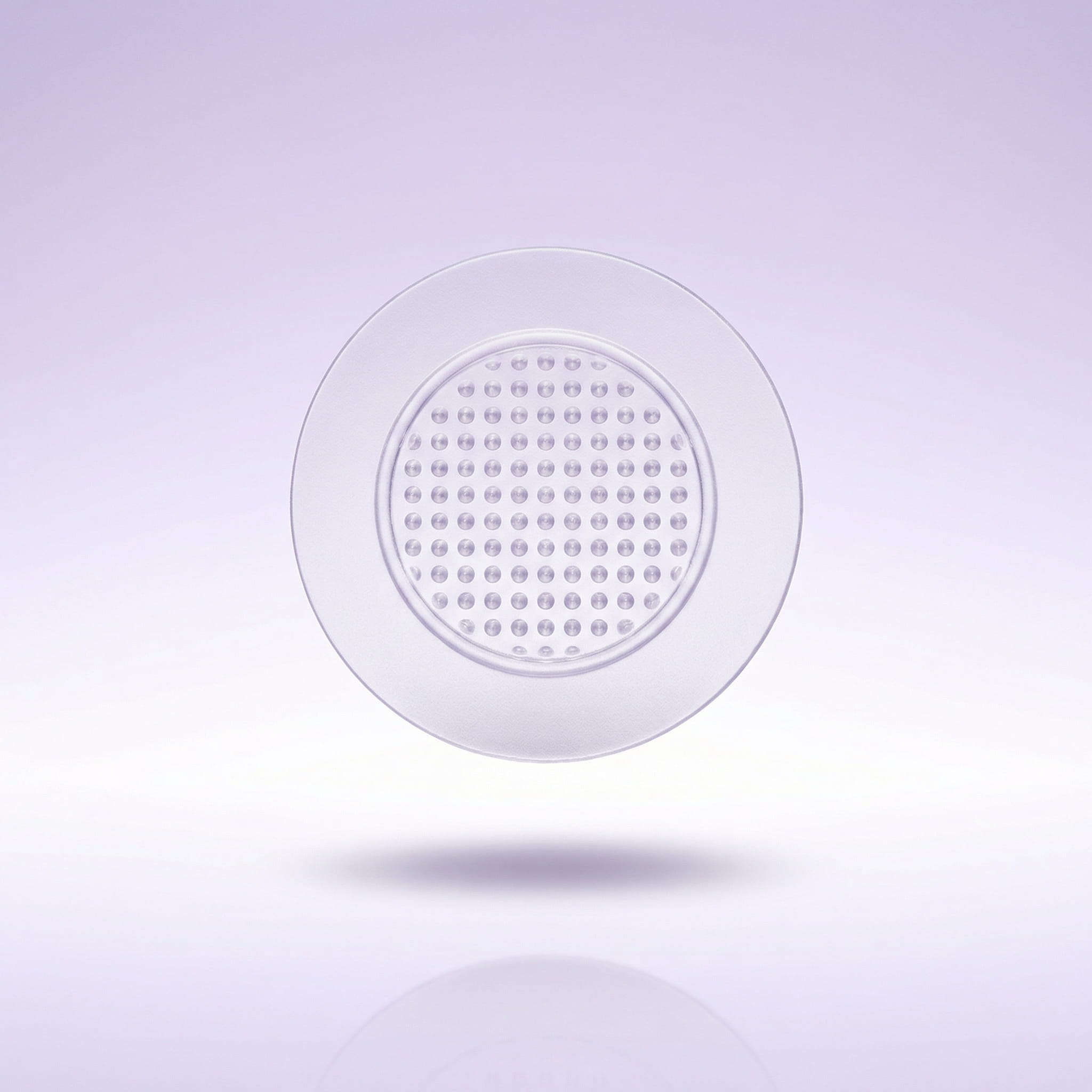 Bloom microneedle patch close-up